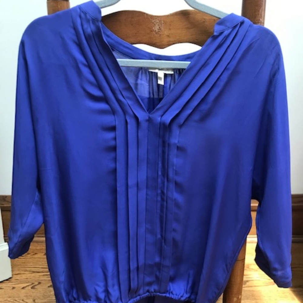 Joie %100 Silk V-Neck Shell